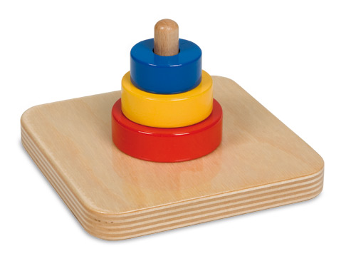 Dikey Çubuklu 3 Disk