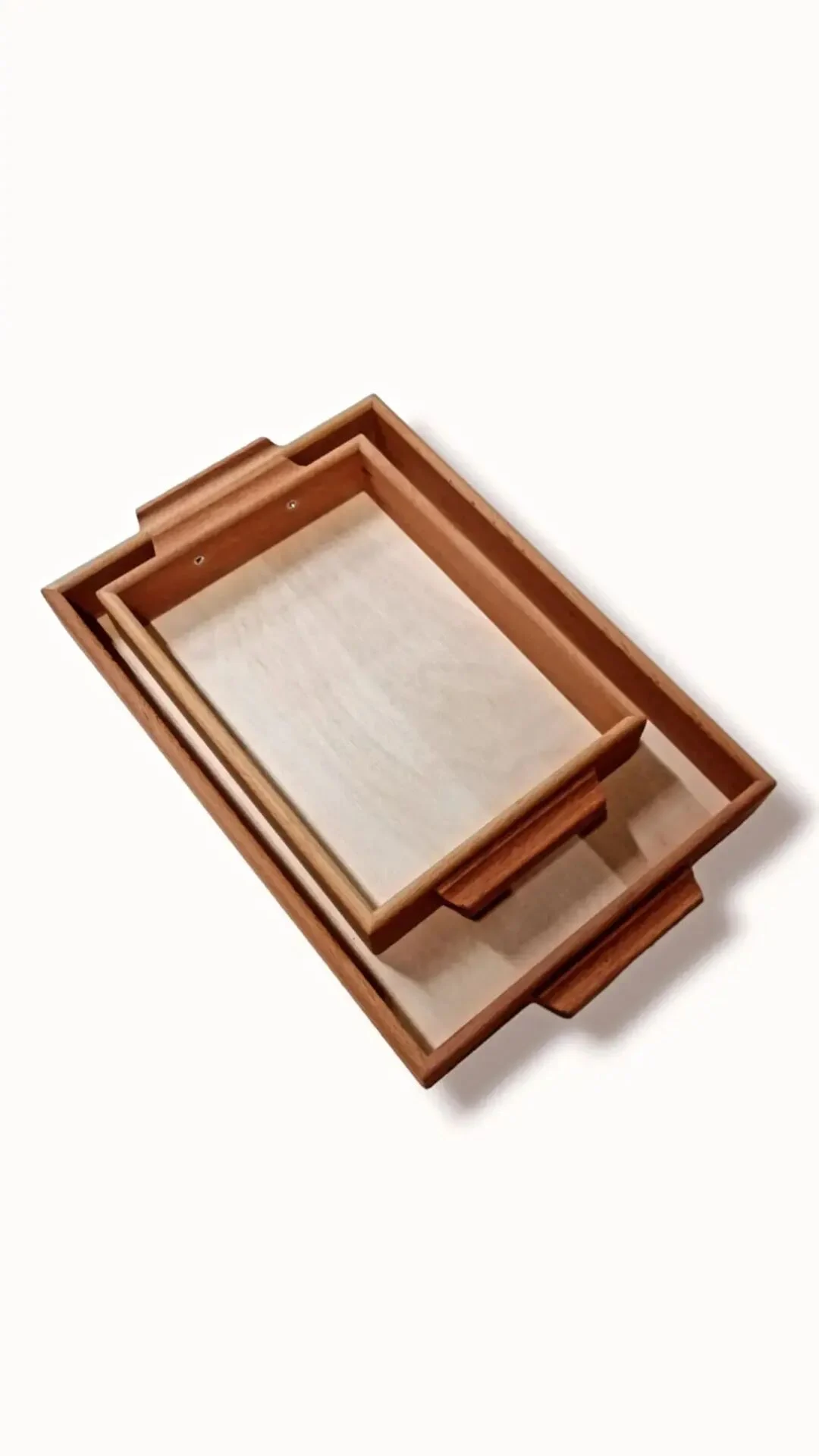 Ahşap Sınıf Tepsisi 35cm x 25cm – görsel 2