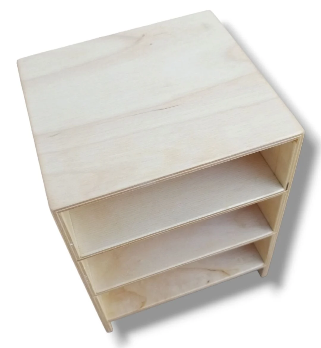 Üç Bölmeli Kart Rafı – görsel 2
