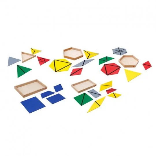 Yapıcı Üçgenler Seti 5'li kutu / Constructive Triangles