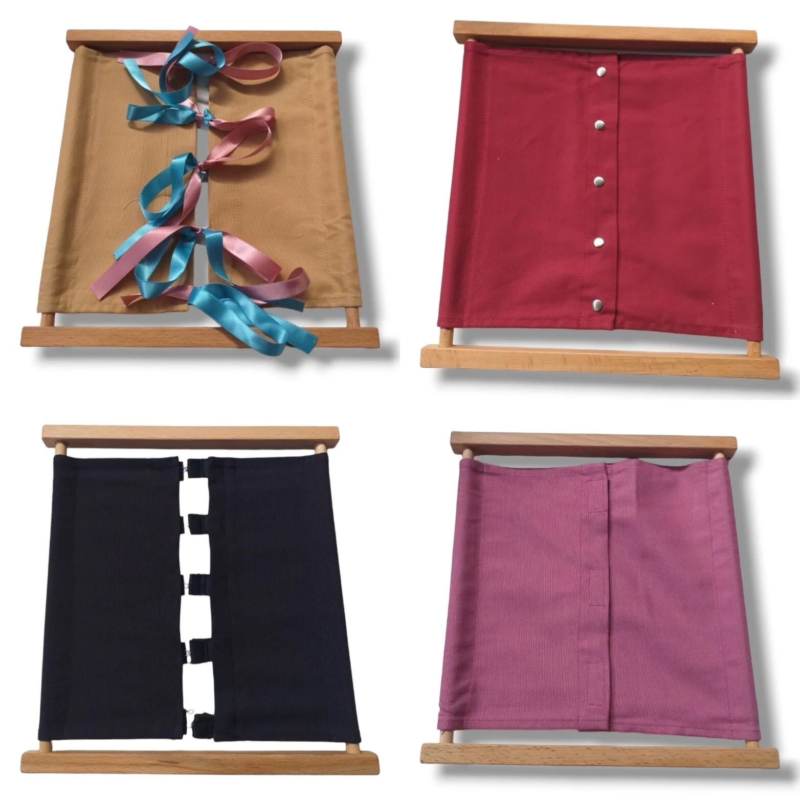12 li Stantli, Beceri Çerceveleri Seti / Dressing Frame Set (12 Frames)