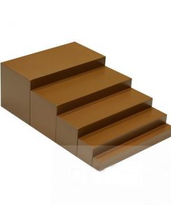 5 Aşamalı Kahverengi Merdiven