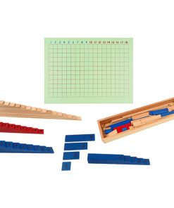 Çıkarma Tablası ve Bölünmüş Çubuklar (Şeritli Çıkarma Tablası)