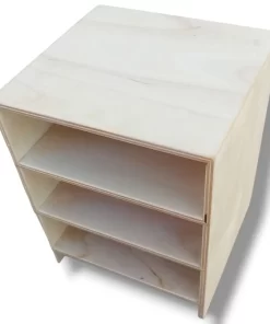 Üç Bölmeli Kart Rafı