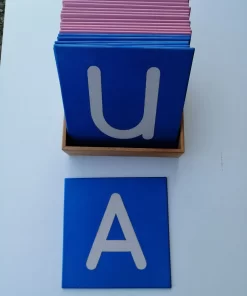 Zımpara Harfler (Büyük) / Sandpaper Letters (uppercase)