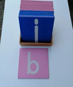 Zımpara Harfler (Küçük) / Sandpaper Letters (lowercase)